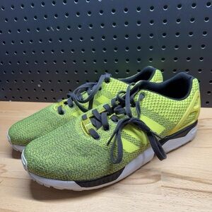 Adidas ZX Flux Weave Green M29092 2014 Running Sneakers Shoes Mens US Size 13